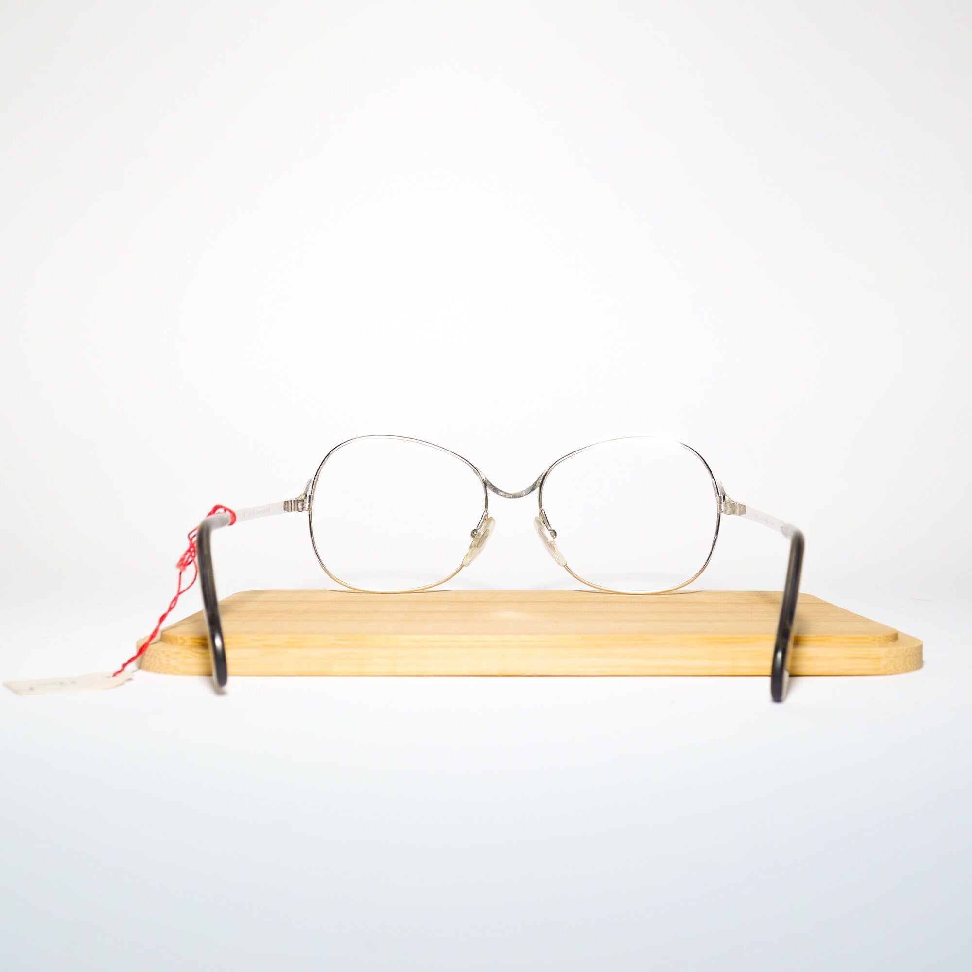 VINTAGE Optura ® premium silver eyeglasses 1970s | silver metal frames | retro glasses frames | oversize eyeglasses 52-16-125