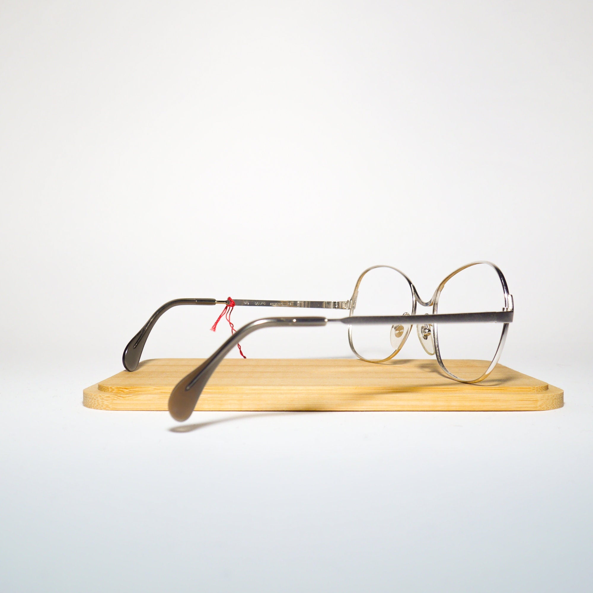 VINTAGE Optura ® premium silver eyeglasses 1970s | silver metal frames | retro glasses frames | oversize eyeglasses 52-16-125