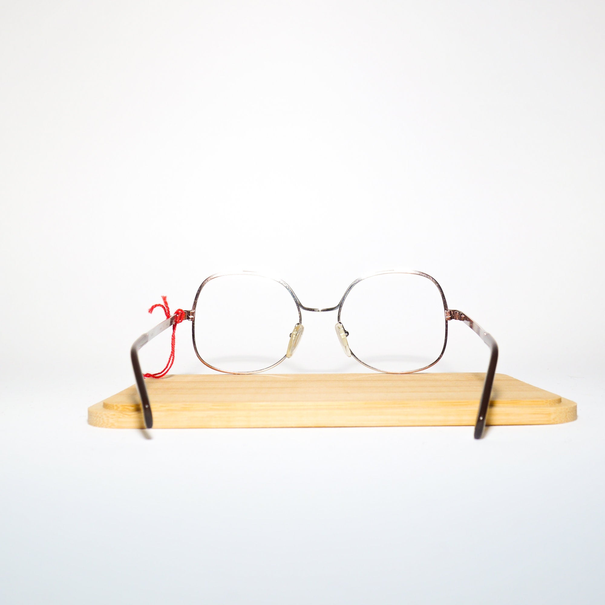 VINTAGE Böhler premium eyeglasses from 1970s | purple and silver ombre metal frames | retro glasses frames | oversize eyeglasses 52-18-125