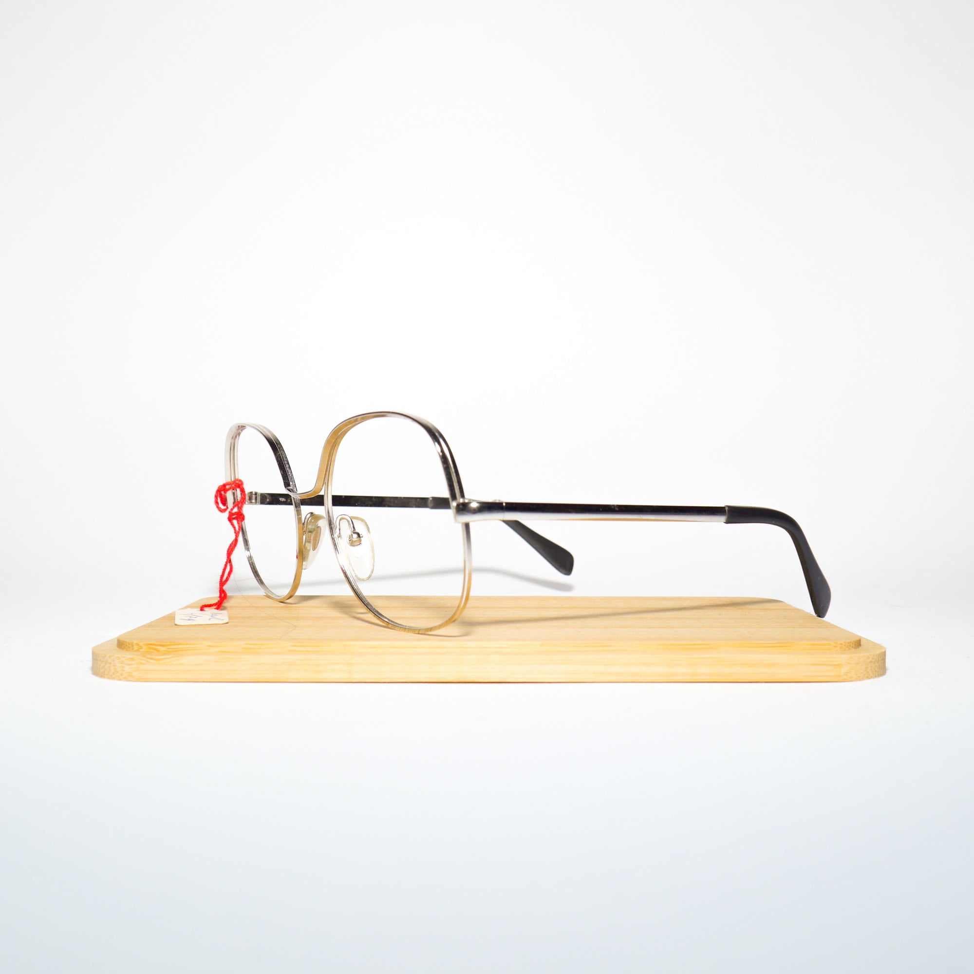 VINTAGE Böhler premium eyeglasses from 1970s | metal silver eyeglass frames | retro glasses frames | oversize eyeglasses 54-18-130