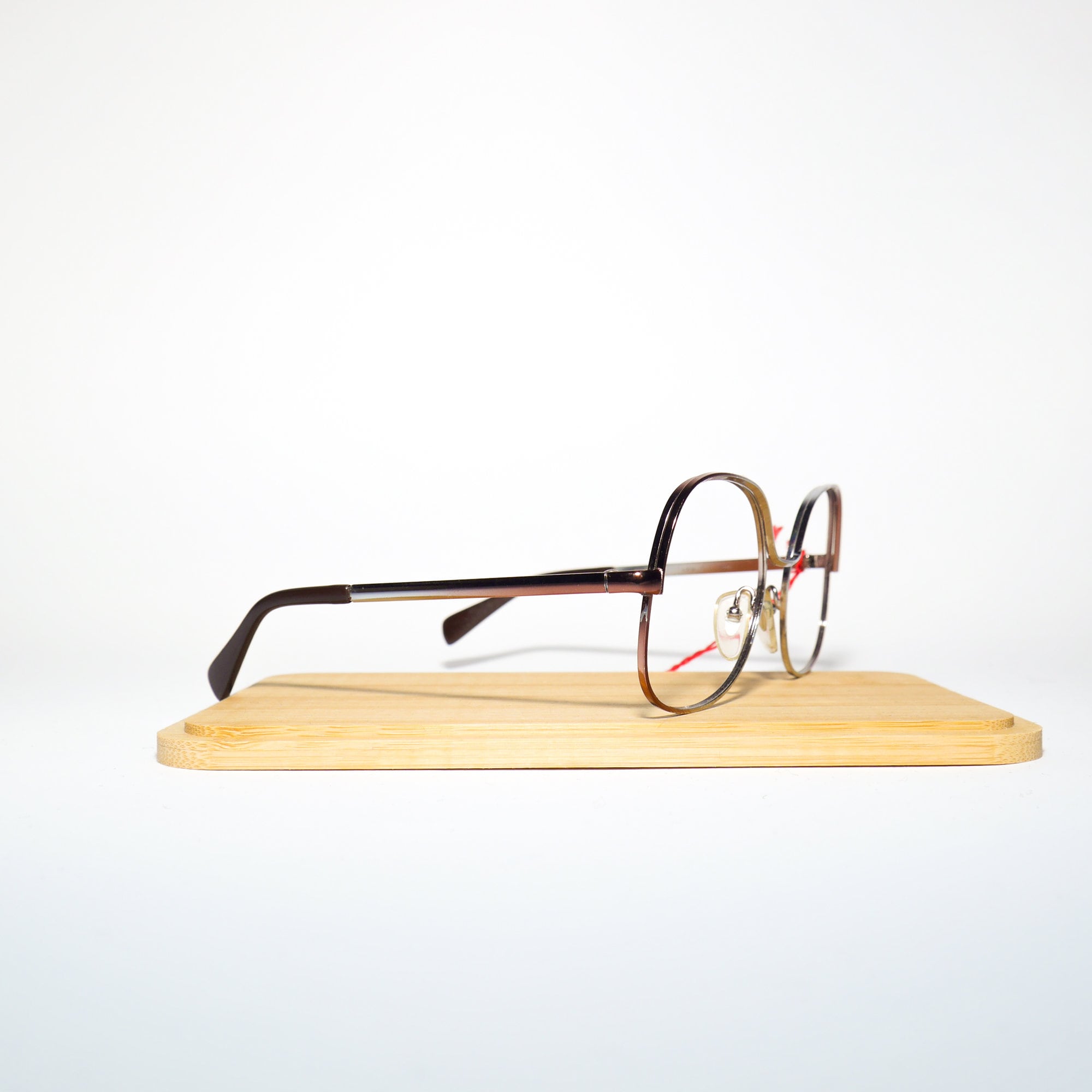 VINTAGE Böhler premium eyeglasses from 1970s | purple and silver ombre metal frames | retro glasses frames | oversize eyeglasses 52-18-125