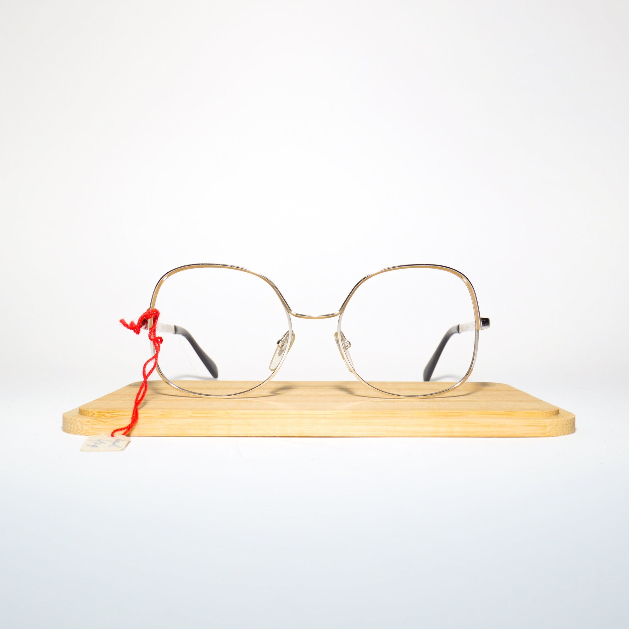 VINTAGE Böhler premium eyeglasses from 1970s | metal silver eyeglass frames | retro glasses frames | oversize eyeglasses 54-18-130